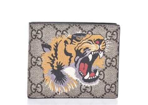 gucci bi fold women's wallet|Gucci men's wallet tiger.